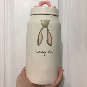 * SOLD* Rae Dunn Easter Bunny Canister